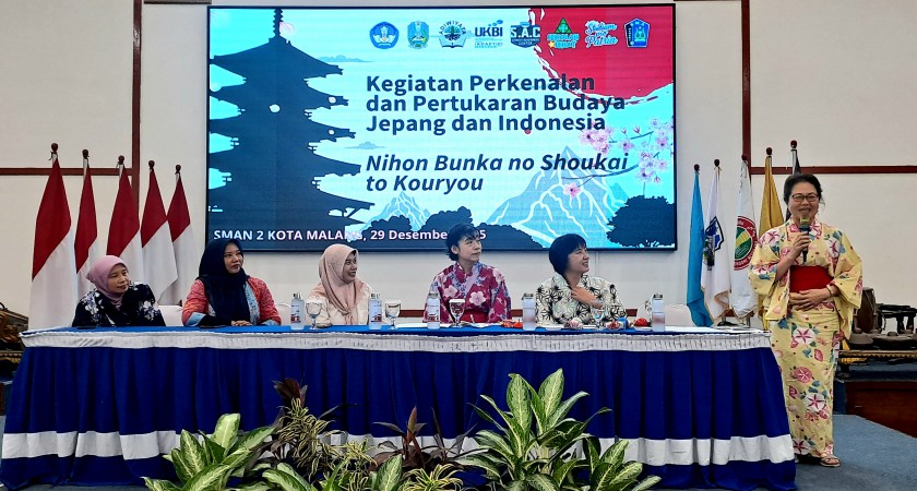 Belajar Budaya Jepang Tak Lagi dari Buku, SMAN 2 Malang Hadirkan Budaya Asli Negeri Sakura!