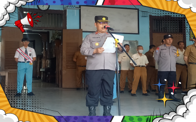Kapolsek Klojen Ingatkan Murid SMAN 2 Kota Malang: “Fokuslah Belajar, Jangan Terprovokasi Aksi Anarkis!”