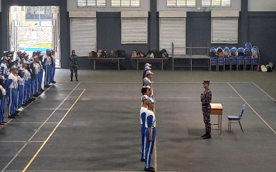 SMAN 2 Malang Gelar Kegiatan Bela Negara di Lanal Malang, Tanamkan Semangat Cinta Tanah Air