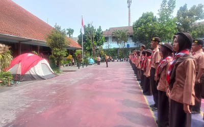 Perkemahan Blok Persada IX di SMA Negeri 2 Malang Sukses Digelar