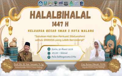 Halalbihalal SMAN 2 Kota Malang Perkuat Silaturahmi dan Sinergi Pasca-Idulfitri